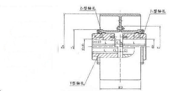 NGCL型帶制動(dòng)輪鼓形齒式聯(lián)軸器